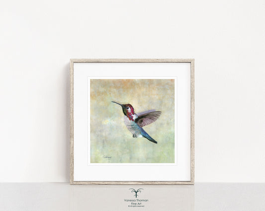 Bee-Hummingbird-watercolor-art-print-1