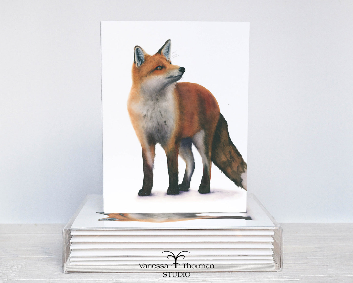 Fox Notecards| Set of 8 Blank Greeting Cards