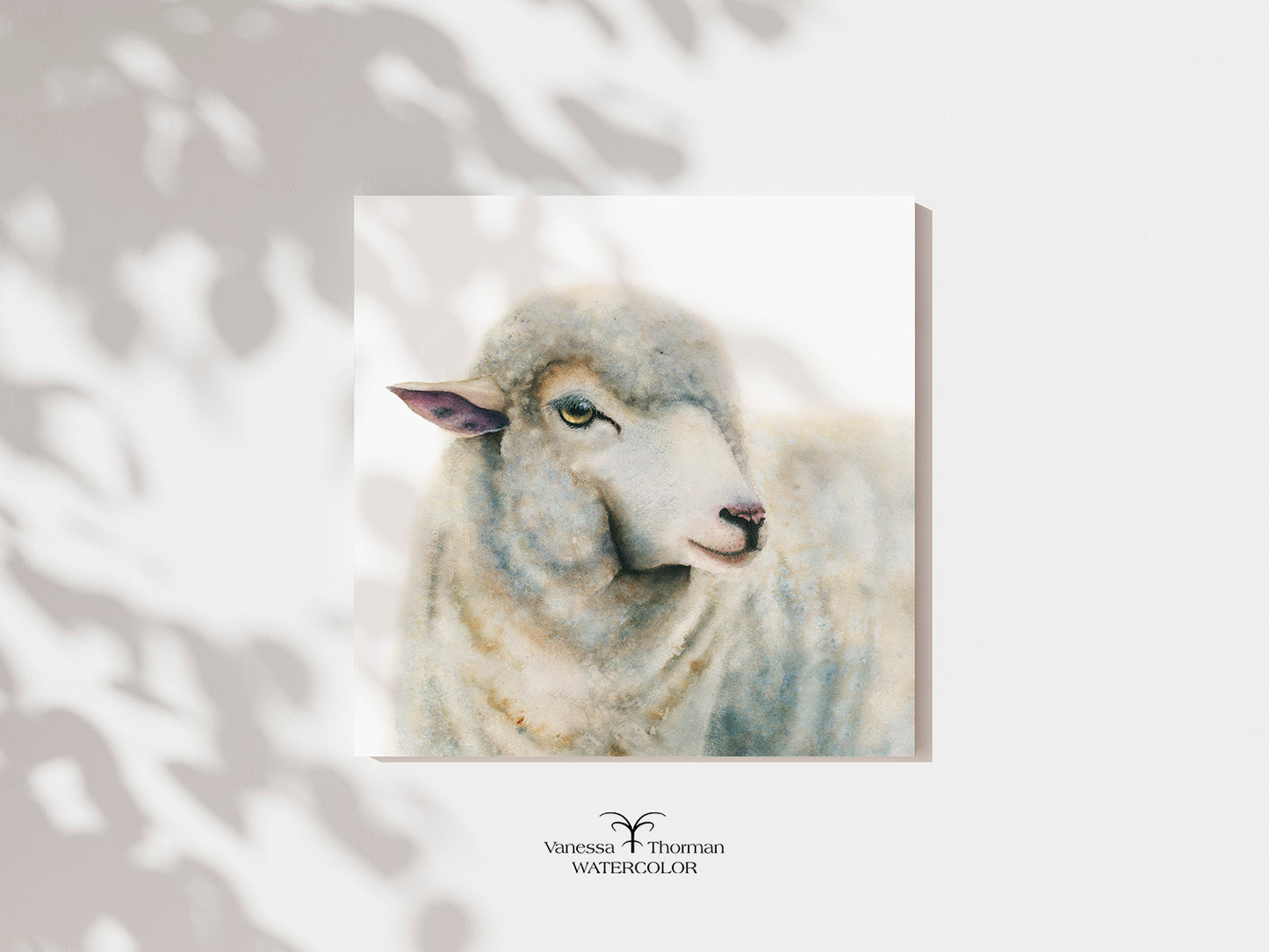 Duchess | Sheep Watercolor Fine Art Print