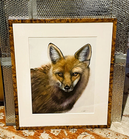 YOUR MOVE | Fox Art | Original Watercolor Painting