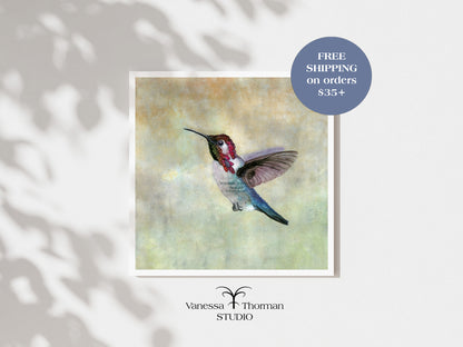 Bee-Hummingbird-watercolor-art-print-1