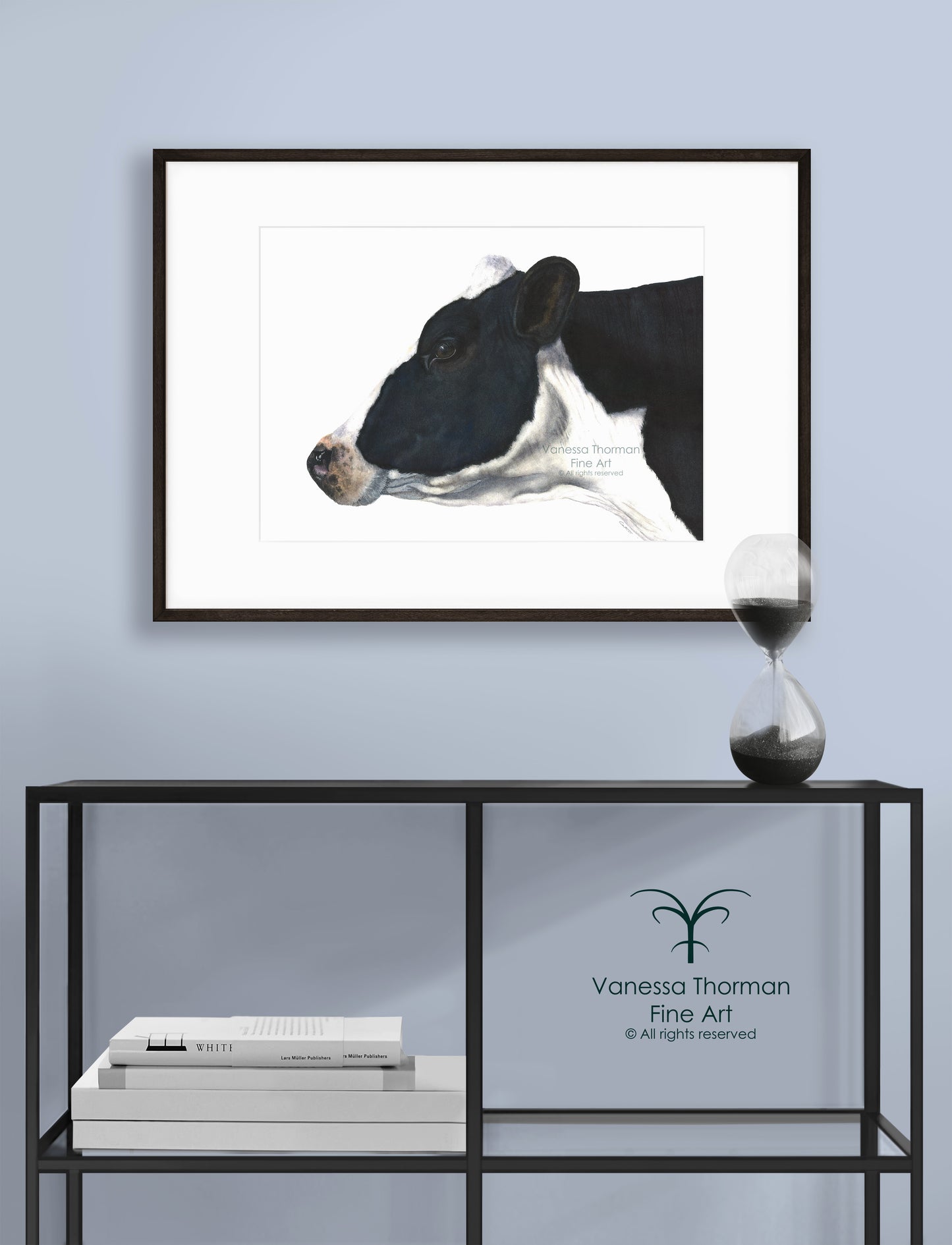 Holstein Cow - Fine Art Print