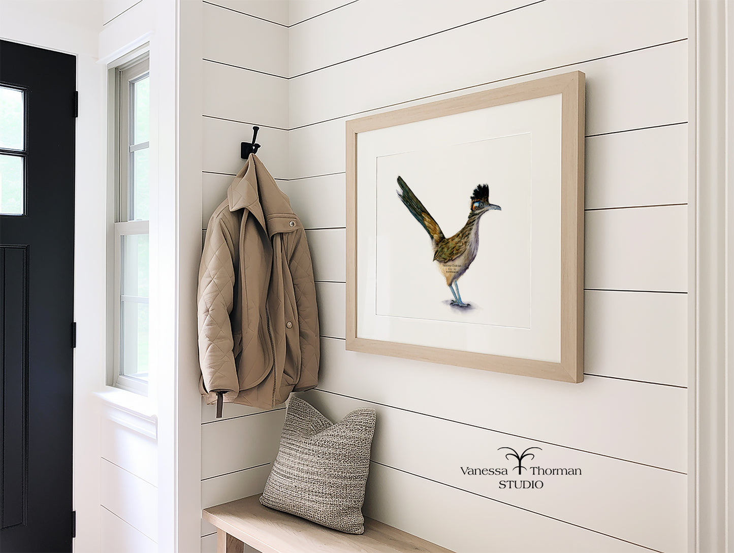 Roadrunner | Roadrunner Watercolor Art Print | Bird Art Giclée