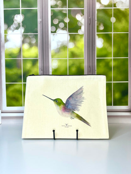 Canvas Travel Bag | Hummingbird