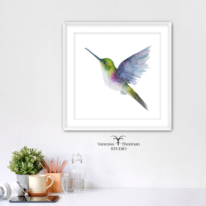 FIONA - Hummingbird Fine Art Print