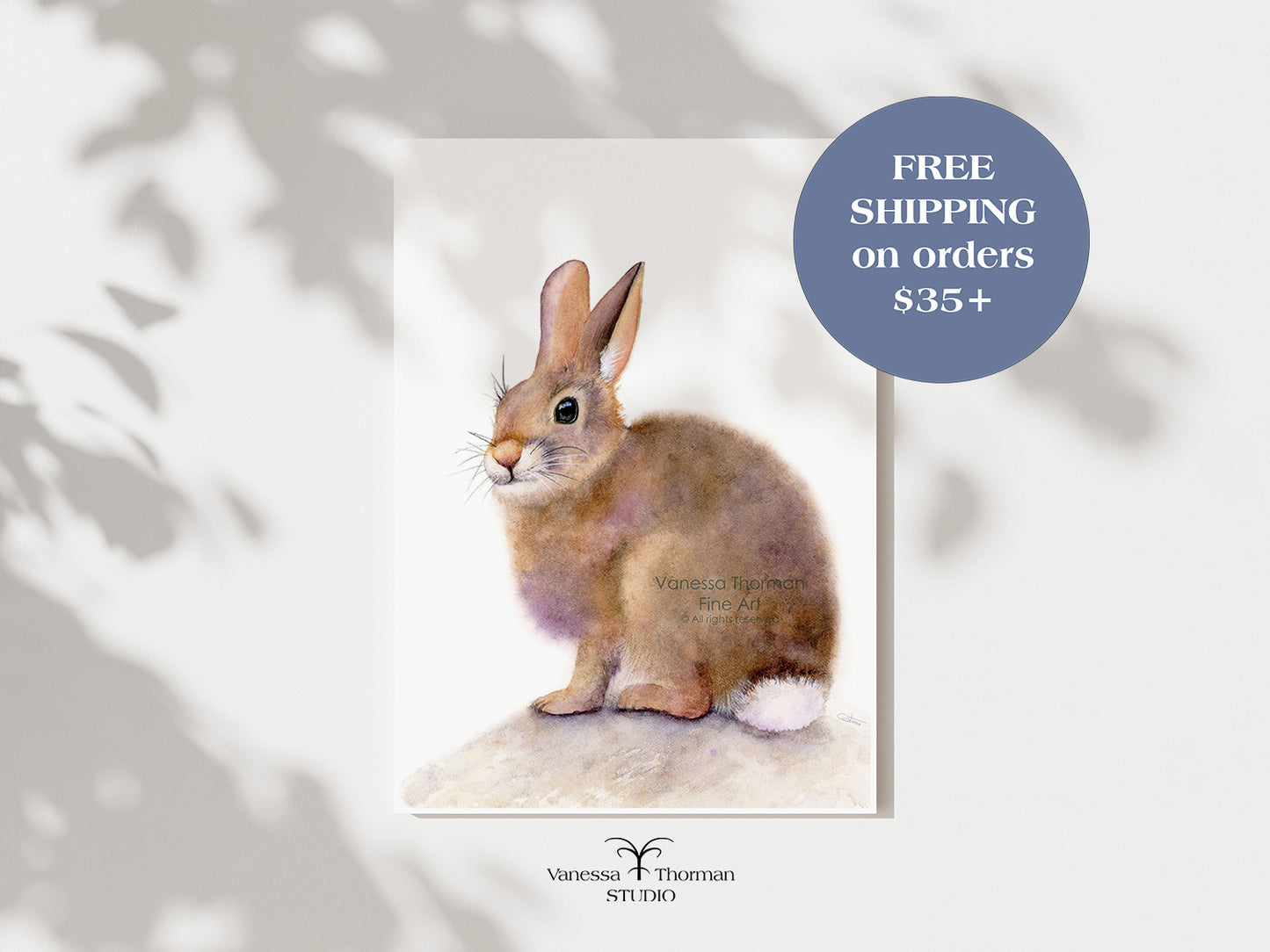 Bunny (Beatrix Potter Style) Fine Art Print