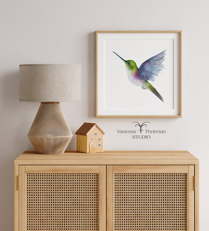 FIONA - Hummingbird Fine Art Print