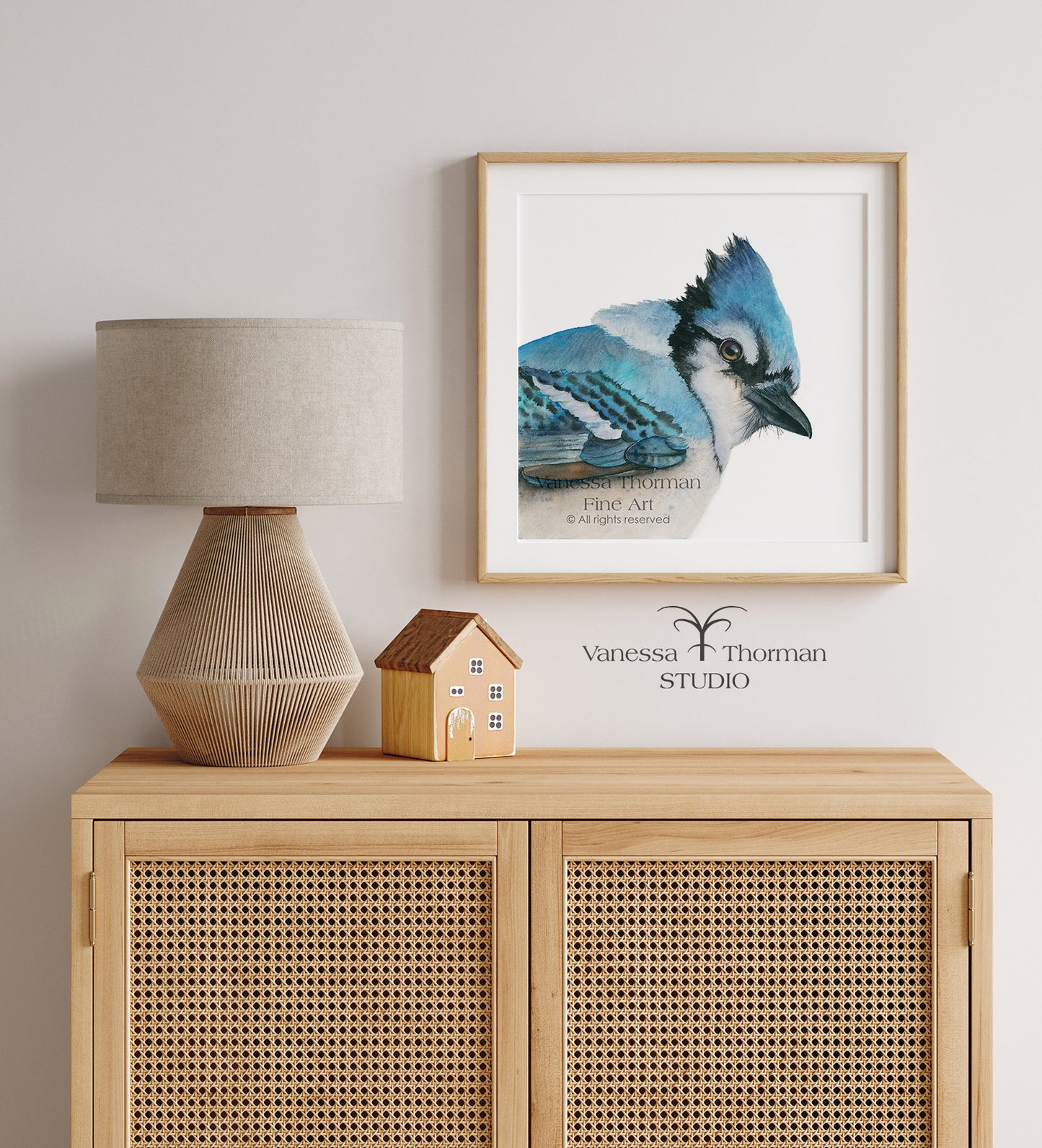 BOWIE | Blue Jay Fine Art Print